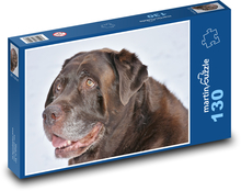 Retriever - Pies Puzzle 130 elementów - 28,7x20 cm