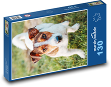  Jack russel - pes Puzzle 130 dílků - 28,7 x 20 cm