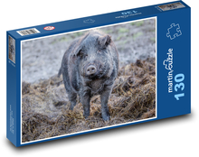 Domestic pig Puzzle 130 pieces - 28.7 x 20 cm 
