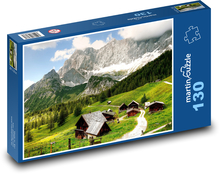 Dachstein - Rakousko, hory Puzzle 130 - 28,7x20 cm