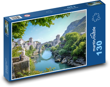Bosnien - Mostar Puzzle 130 Teile - 28,7x20 cm