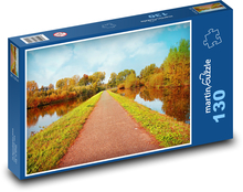 Herbstreise Puzzle 130 Teile - 28,7x20 cm