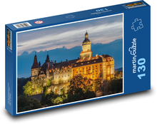 Hrad Wałbrzych Puzzle 130 dielikov - 28,7 x 20 cm 