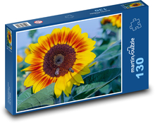 Sunflowers - bees Puzzle 130 pieces - 28.7 x 20 cm 