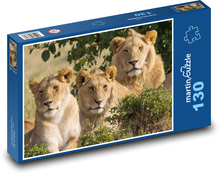Löwe - Tier Puzzle 130 Teile - 28,7x20 cm