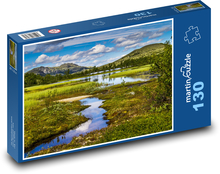 Norwegia - przyroda Puzzle 130 elementów - 28,7x20 cm