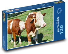 Landwirtschaft - Kühe Puzzle 130 Teile - 28,7x20 cm