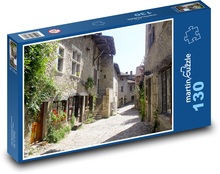 Francja - Pérouges Puzzle 130 elementów - 28,7x20 cm