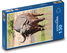 Afrikanischer Büffel Puzzle 130 Teile - 28,7x20 cm