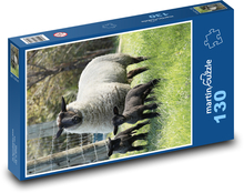 Owce - jagnięta Puzzle 130 elementów - 28,7x20 cm