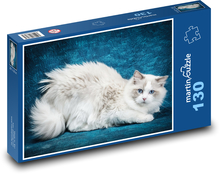 Ragdoll - kočka  Puzzle 130 dílků - 28,7 x 20 cm