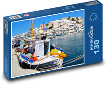 Boot - Griechenland Puzzle 130 Teile - 28,7x20 cm