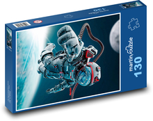 Astronaut im Weltraum Puzzle 130 Teile - 28,7x20 cm